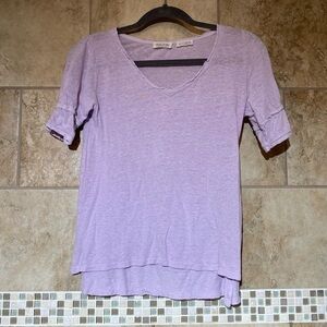 Anthropologie Meadow Rue Light Purple Shirt XS